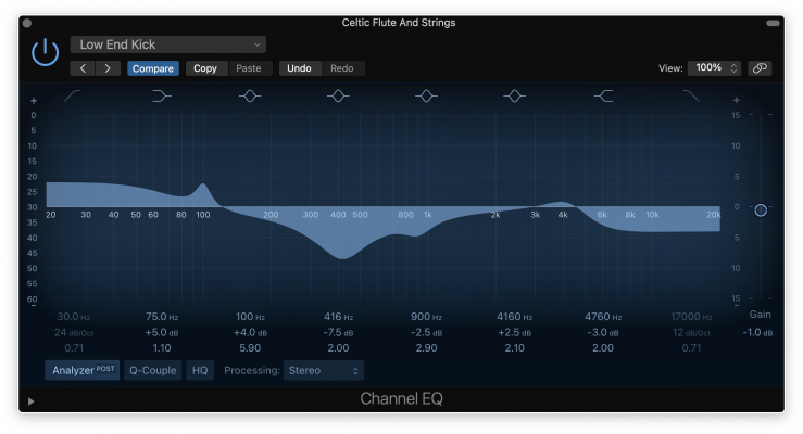 Cân chỉnh EQ