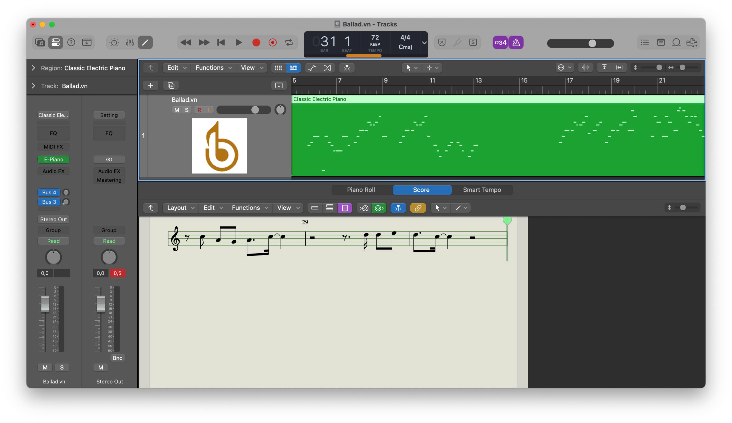 Logic Pro X 11.0.1