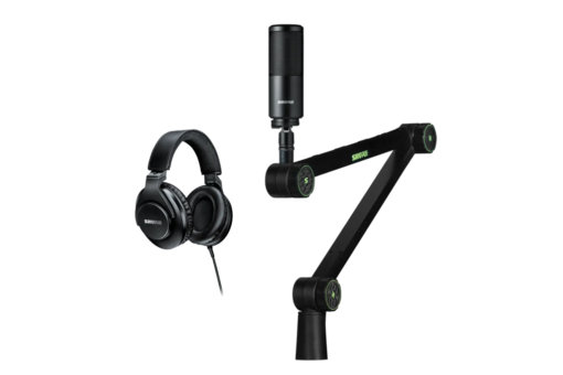 Shure SM4, Boom Arm, 440A Headphone Bundle