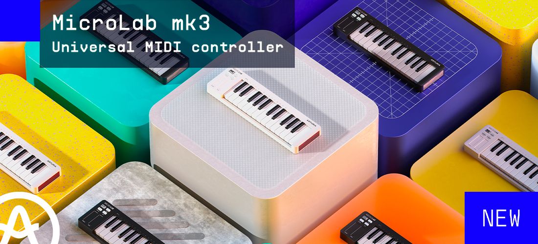 MicroLab mk3 Banner Arturia MicroLab mk3