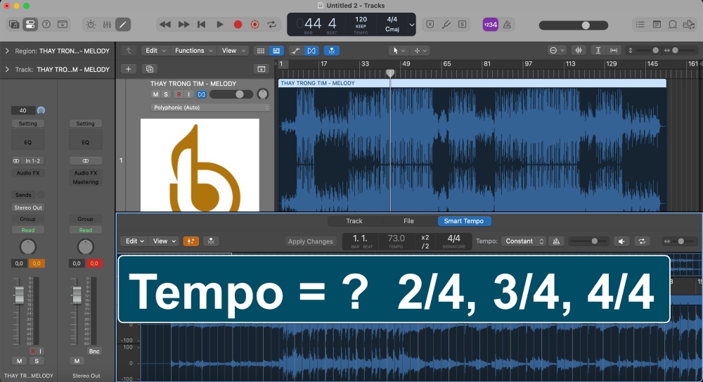 Hướng dẫn xác định tempo bài hát