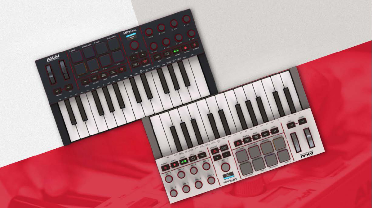 AKAI MPK MINI MK4 (Gray) – MIDI Controller